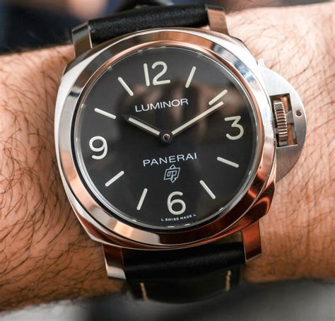 panerai base logo watch|panerai luminor 3 days.